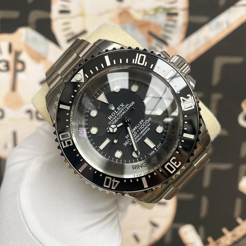 Rolex Sea-Dweller Deepsea 126067 Titanium Oyster Perpetual Challenge 50mm Black Dial