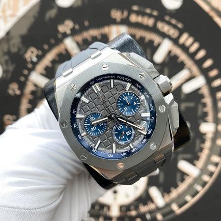 Audemars Piguet Royal Oak Offshore Chronograph 43mm 26420IO.OO.A009CA.01 Grey Dial Pre-Owned - Gotham Trading 