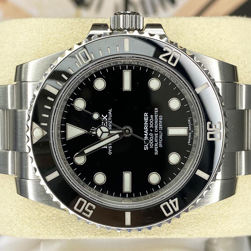 Rolex Submariner No Date 40mm 114060 Black Dial Pre-Owned