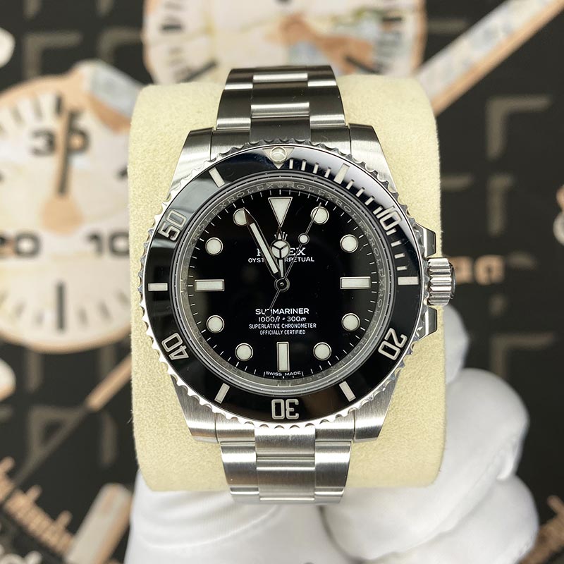 Rolex Submariner No Date 40mm 114060 Black Dial Pre-Owned