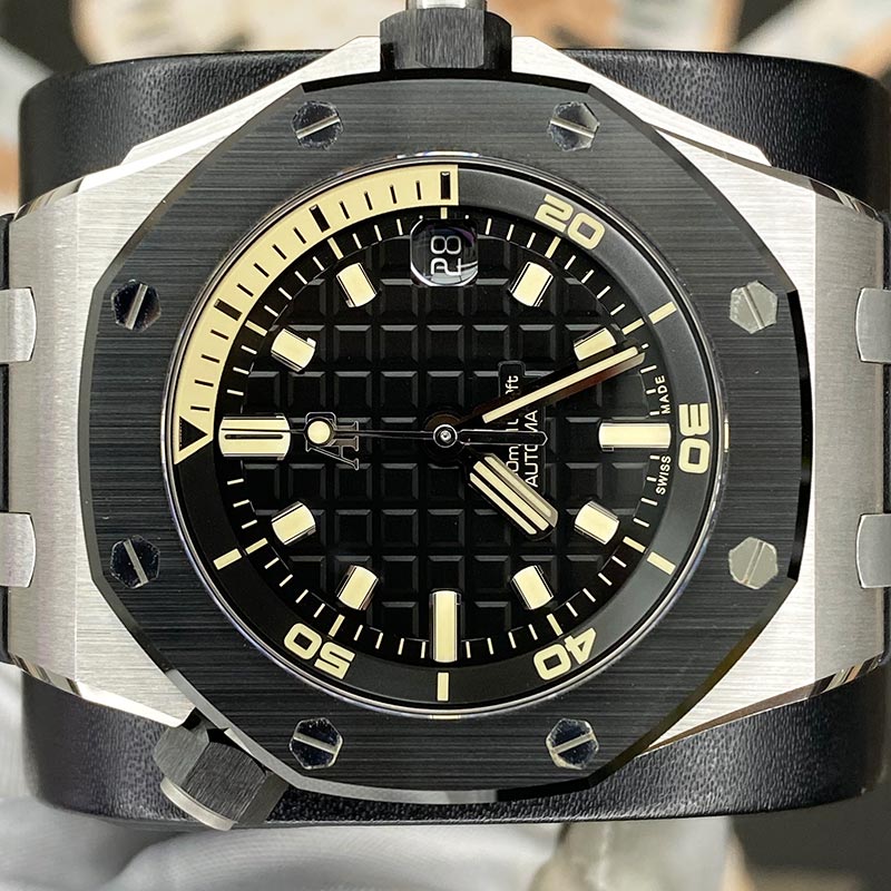 Audemars Piguet Royal Oak Offshore Diver 42mm 15720CN.OO.A002CA.01 Black Dial Pre-Owned