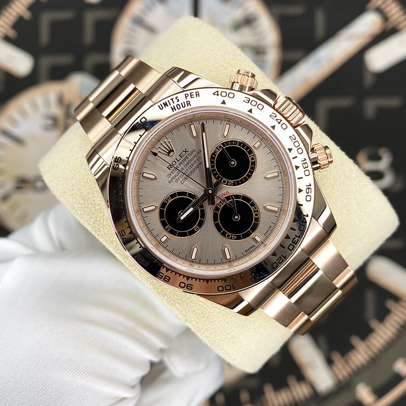 Rolex Daytona Rose Gold Sundust Dial 126505 New 2024