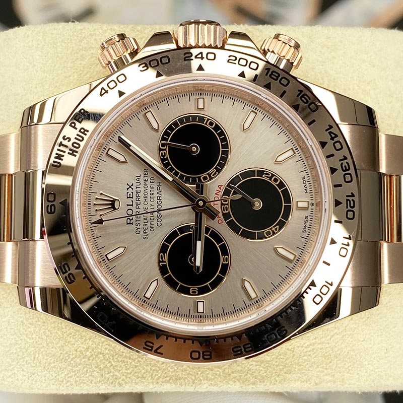 Rolex Daytona Rose Gold Sundust Dial 126505 New 2024