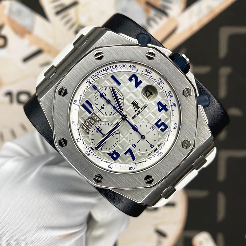 Audemars Piguet Limited Edition Taipei 101 Royal Oak Offshore Chronograph 26197ST White Dial Pre-Owned