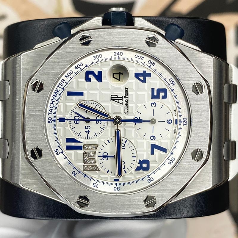 Audemars Piguet Limited Edition Taipei 101 Royal Oak Offshore Chronograph 26197ST White Dial Pre-Owned