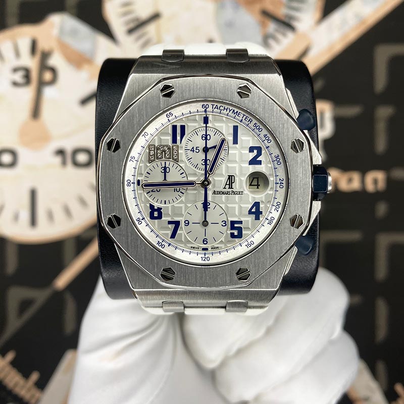 Audemars Piguet Limited Edition Taipei 101 Royal Oak Offshore Chronograph 26197ST White Dial Pre-Owned