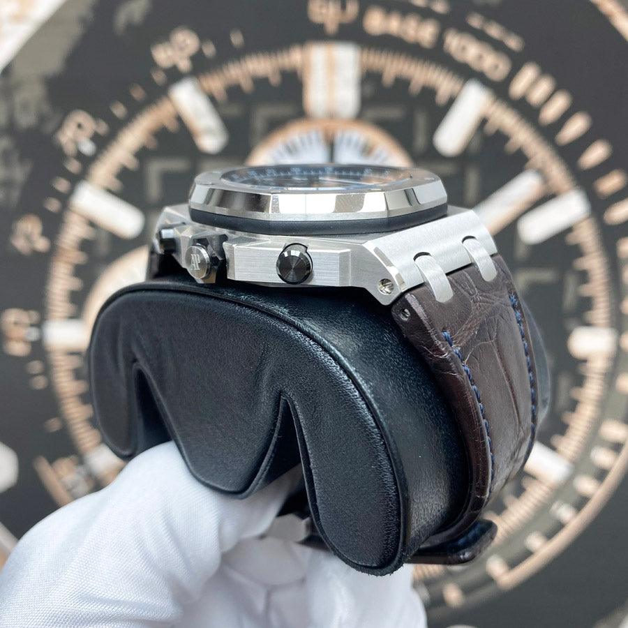 Audemars Piguet Royal Oak Offshore Chronograph 42mm 26470ST Brown Dial Pre-Owned - Gotham Trading 