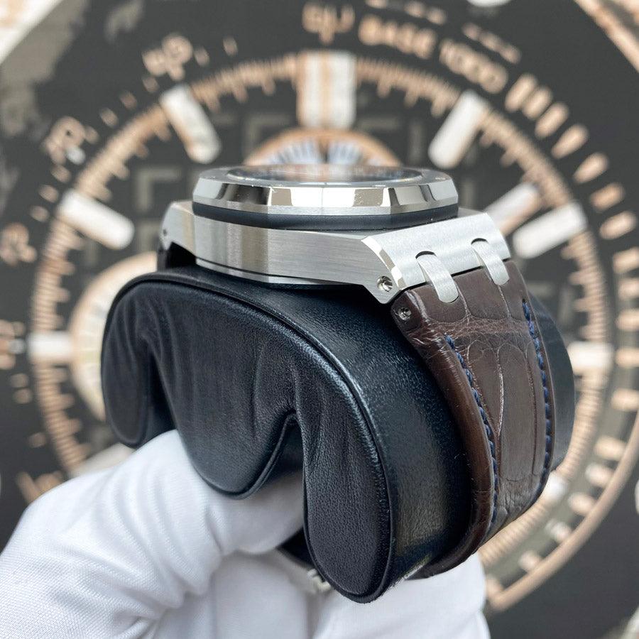 Audemars Piguet Royal Oak Offshore Chronograph 42mm 26470ST Brown Dial Pre-Owned - Gotham Trading 