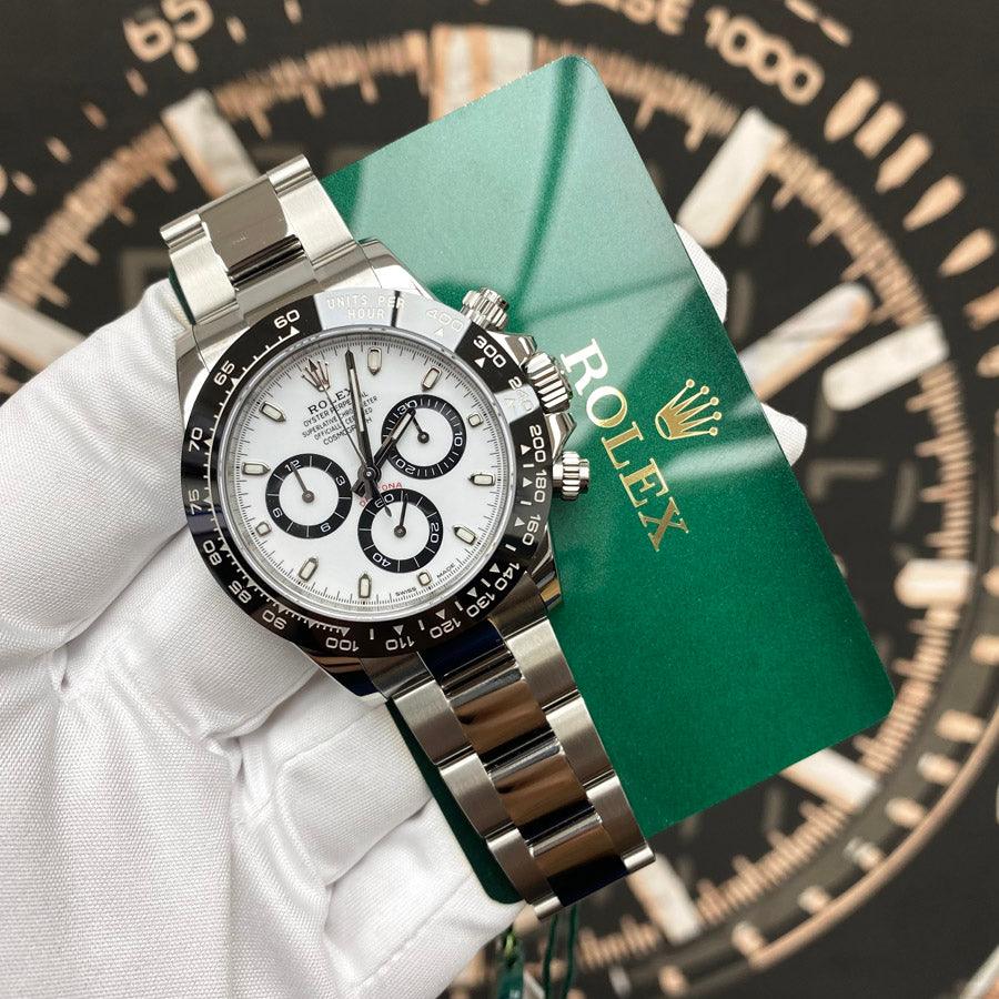 Rolex Daytona 40mm 116500LN White Dial 2023 Unworn - Gotham Trading