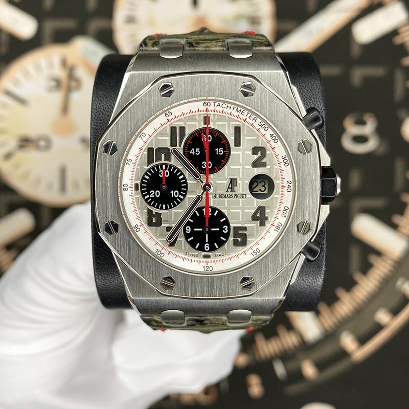 Audemars Piguet Royal Oak Offshore 42mm 26170ST.OO.D101CR.02 White Dial Pre-Owned