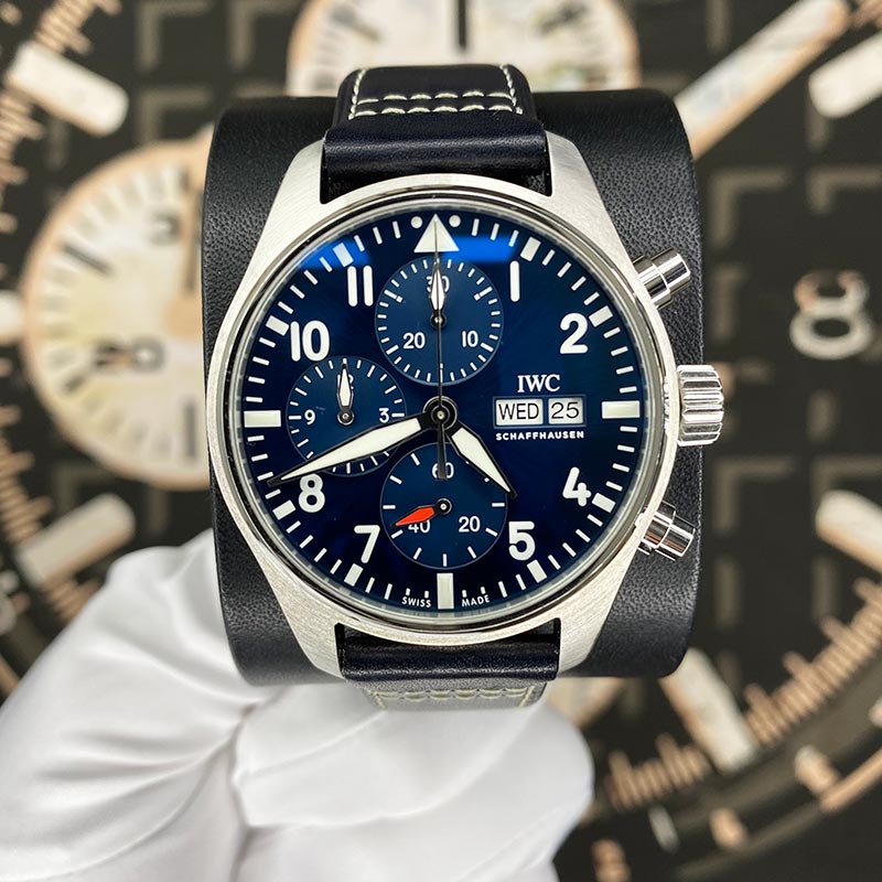 IWC Pilot’s Chronograph 41mm IW388101 Blue Dial 2023