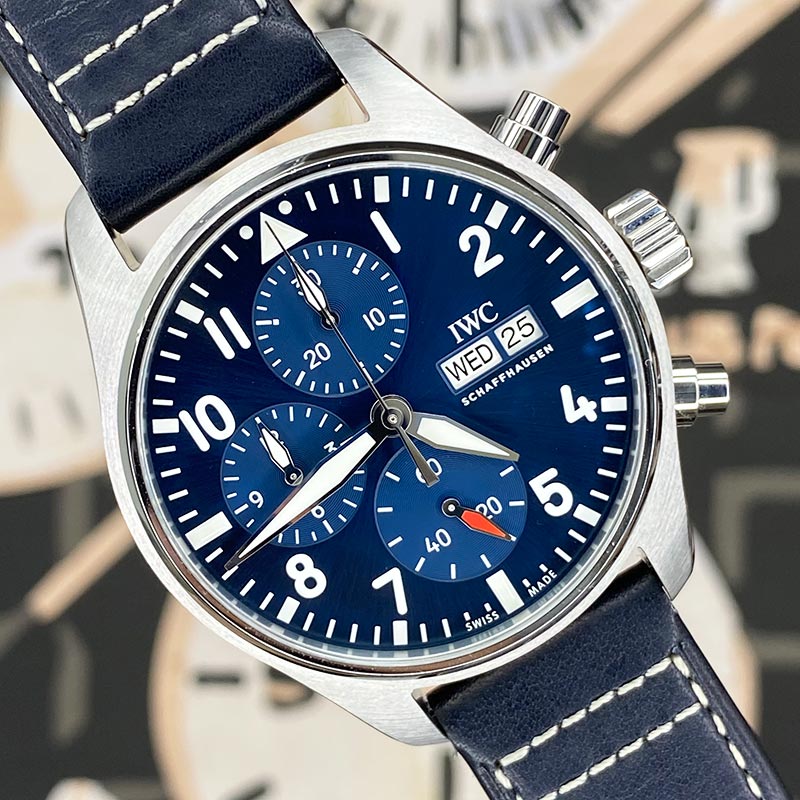 IWC Pilot’s Chronograph 41mm IW388101 Blue Dial 2023