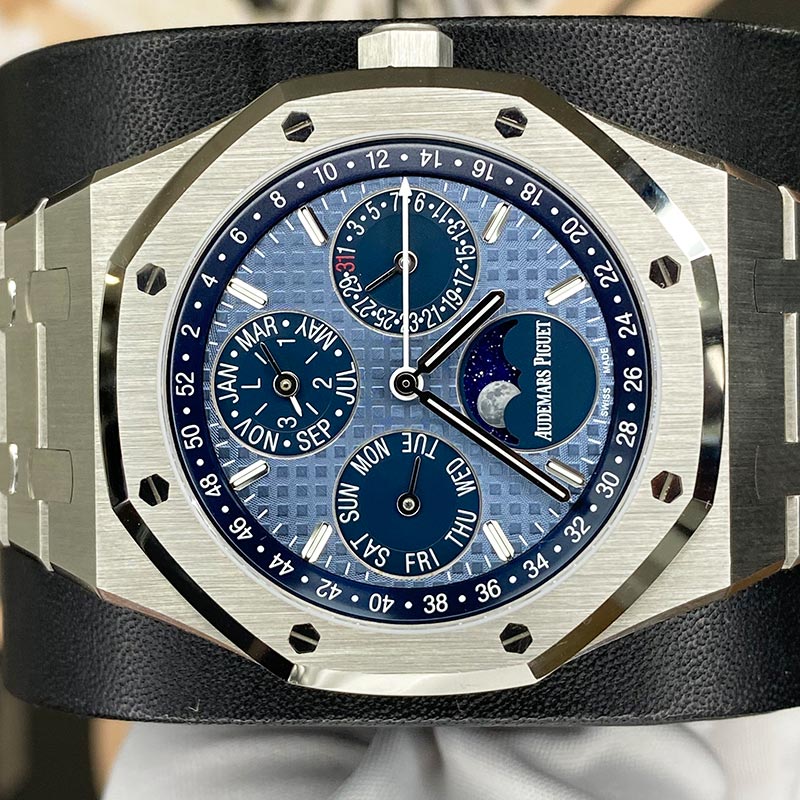 Audemars Piguet Royal Oak Perpetual Calendar 41mm 26574ST.OO.1220ST.03 Blue Dial