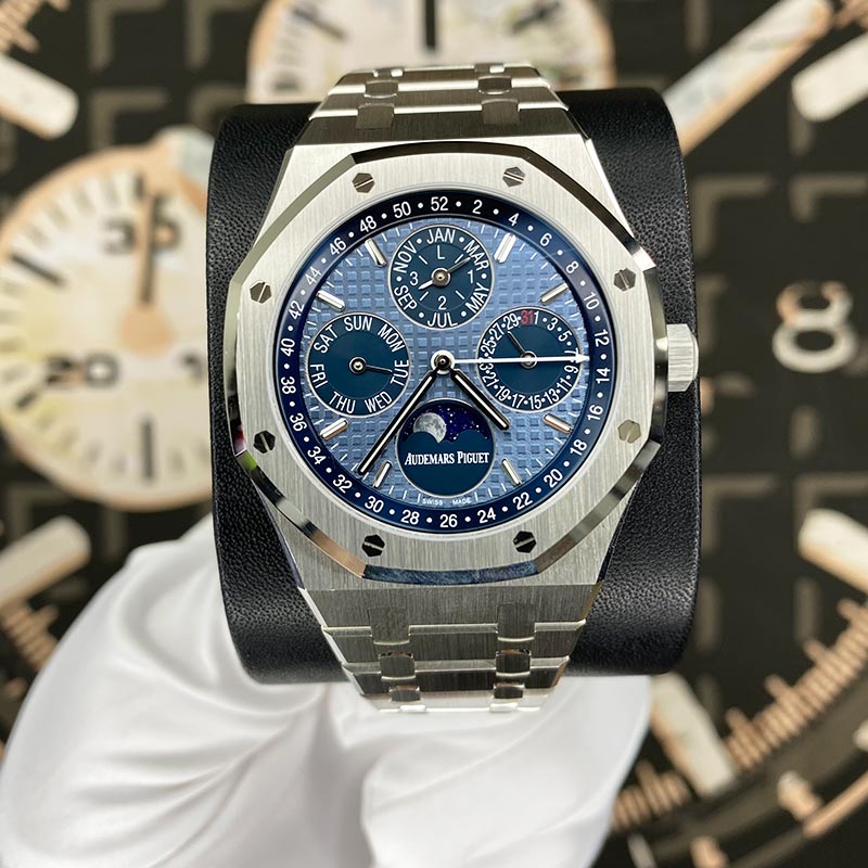 Audemars Piguet Royal Oak Perpetual Calendar 41mm 26574ST.OO.1220ST.03 Blue Dial