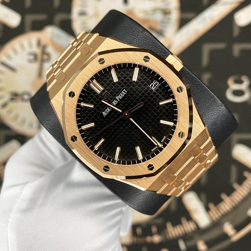 Audemars Piguet Royal Oak 41mm 15500OR Black Dial Pre-Owned