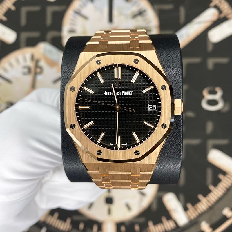 Audemars Piguet Royal Oak 41mm 15500OR Black Dial Pre-Owned