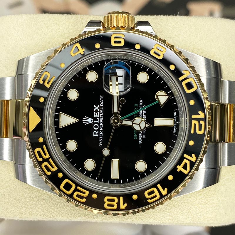 Rolex 2018 GMT-Master II 40mm 116713 Black Dial Pre-Owned