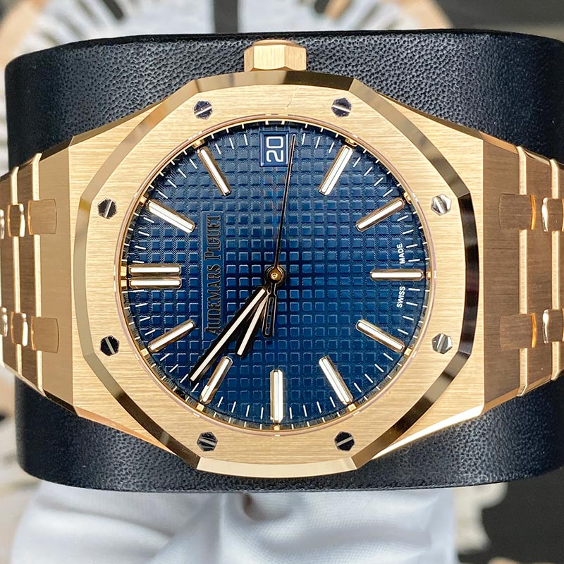 Audemars Piguet Royal Oak Self Winding 41mm 15510OR Blue Dial Pre-Owned