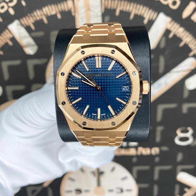 Audemars Piguet Royal Oak Self Winding 41mm 15510OR Blue Dial Pre-Owned