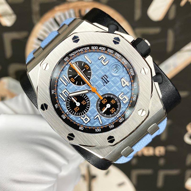 Audemars Piguet Royal Oak Offshore Chronograph 42mm 26238ST.OO.A340CA.01 Tiffany Blue Dial Pre-Owned