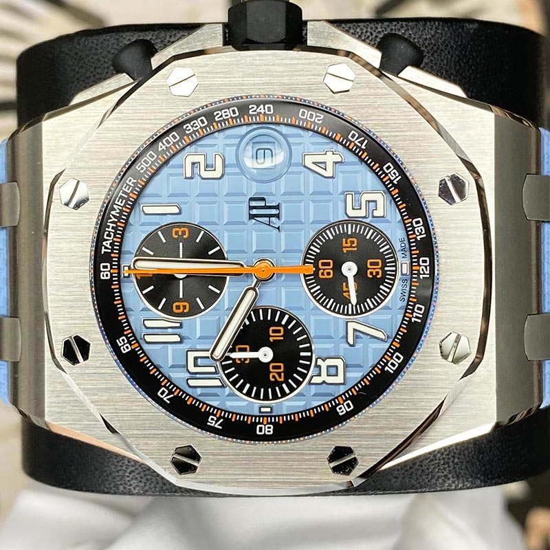 Audemars Piguet Royal Oak Offshore Chronograph 42mm 26238ST.OO.A340CA.01 Tiffany Blue Dial Pre-Owned