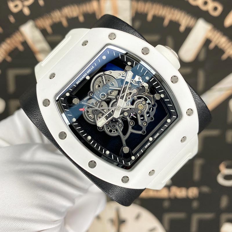 Richard Mille RM55 Manual Winding Bubba Watson Open-Work Dial Pre-Owned