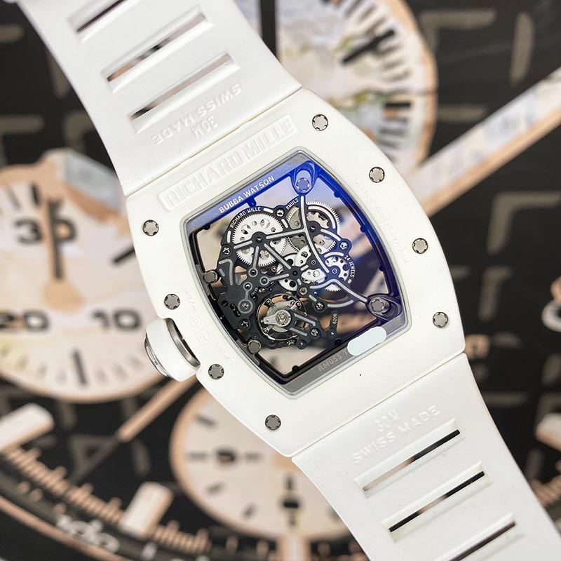 Richard Mille RM55 Manual Winding Bubba Watson Open-Work Dial Pre-Owned