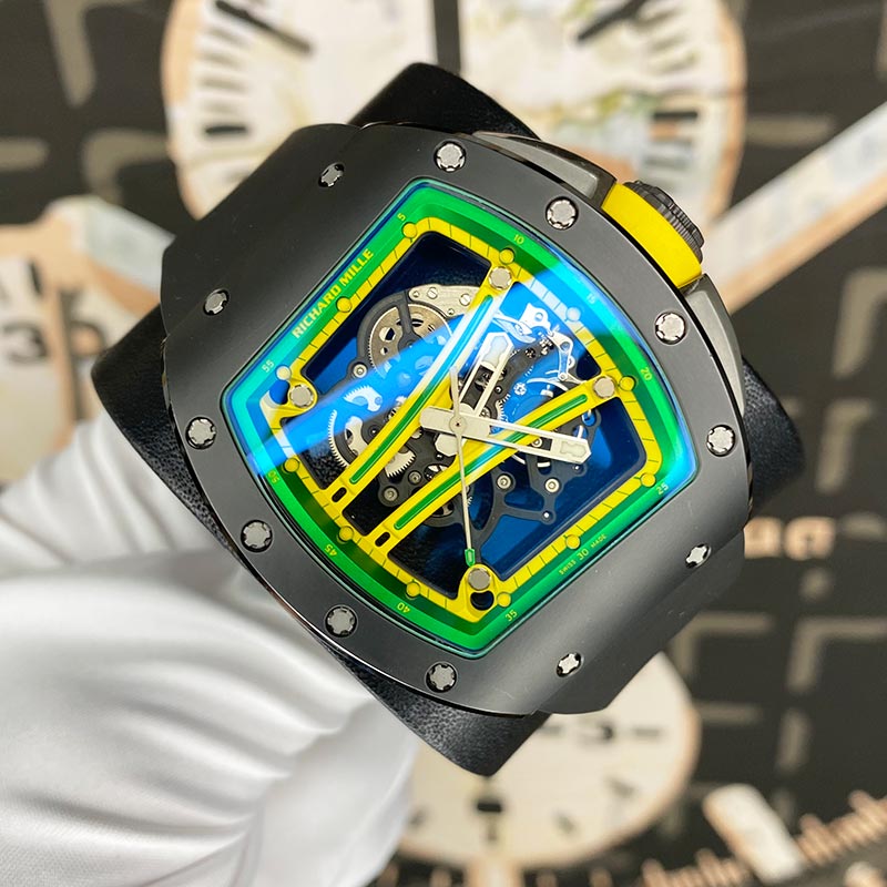 Richard Mille RM61-01 Manual Winding Yohan Blake Open-Worked Dial Pre-Owned