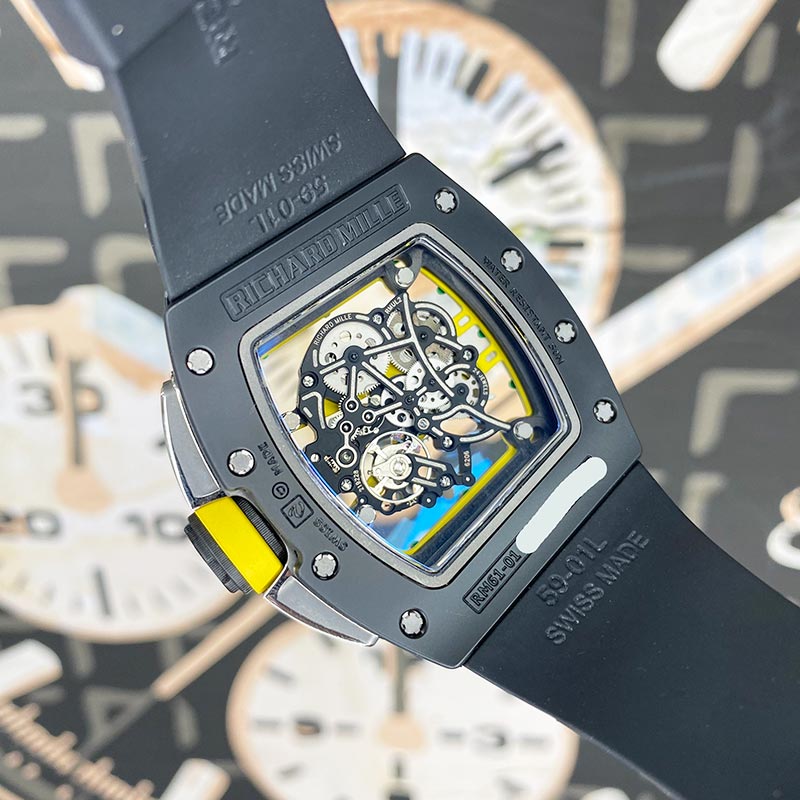 Richard Mille RM61-01 Manual Winding Yohan Blake Open-Worked Dial Pre-Owned