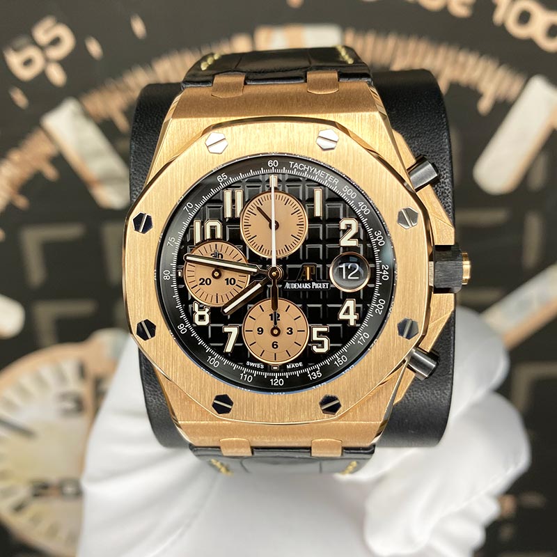 Audemars Piguet Royal Oak Offshore Chronograph 42mm 26470OR Black Dial