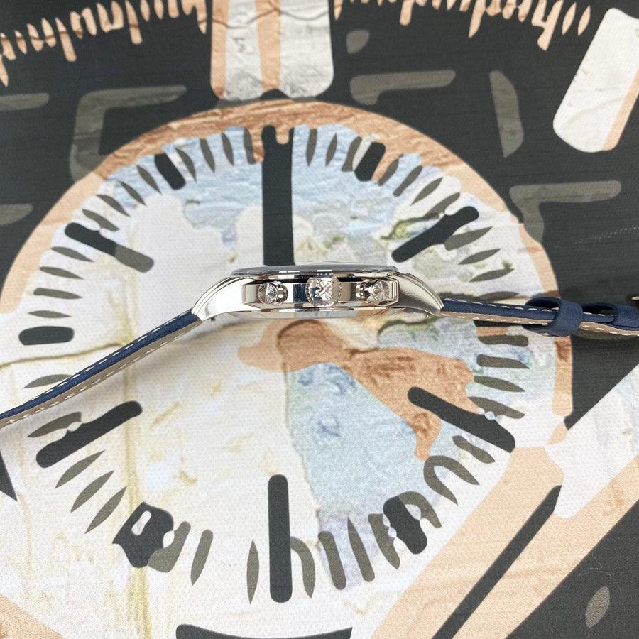 Patek Philippe Complication Chronograph 41mm 5172G Blue Dial - Gotham Trading 