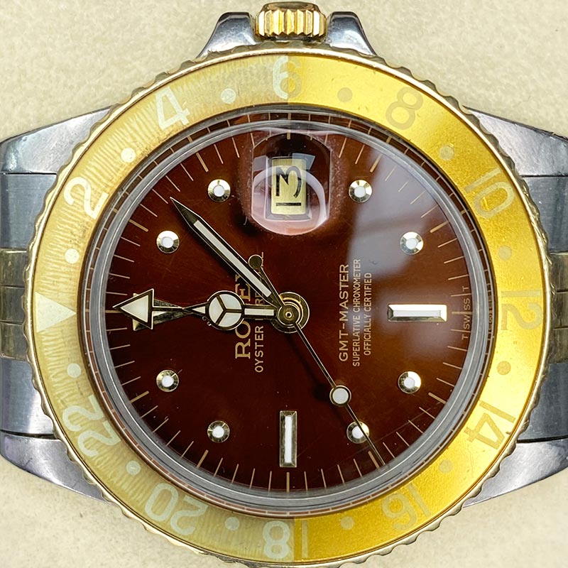 Rolex GMT-Master "Root Beer" 40mm 1675 Chocolate Dial Pre-Owned