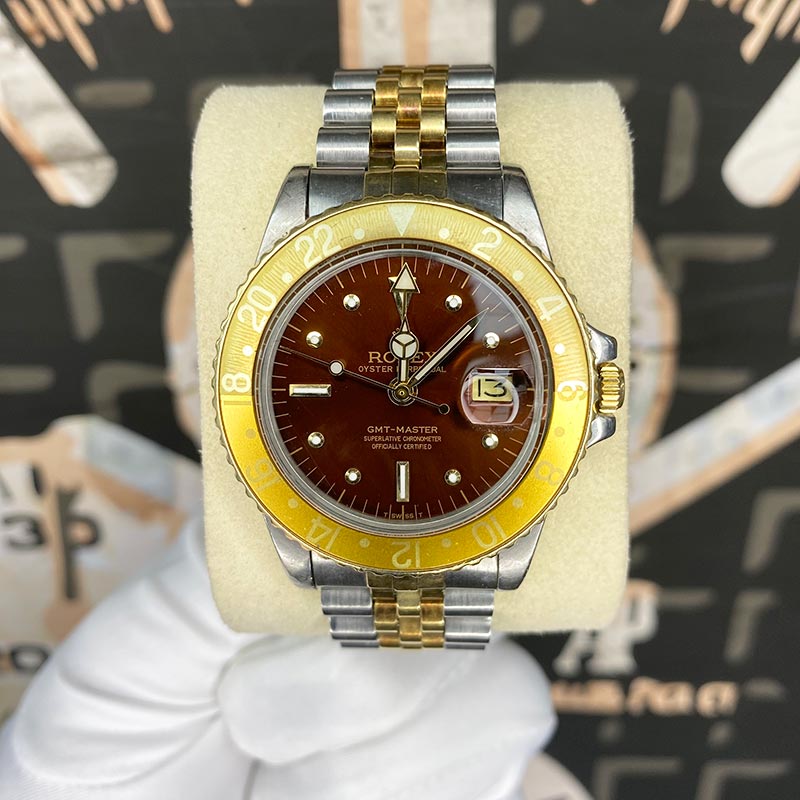 Rolex GMT-Master "Root Beer" 40mm 1675 Chocolate Dial Pre-Owned