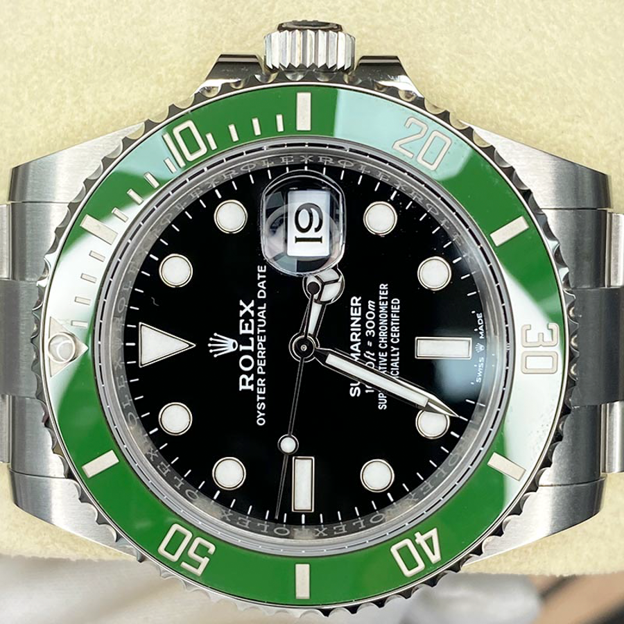 Rolex 2022 Submariner Date 41mm Starbucks 126610LV Black Dial Pre-Owned