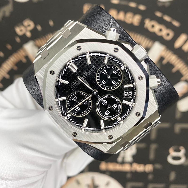 Audemars Piguet 50th Anniversary Royal Oak 41mm 26240ST.OO.1320ST.02 Black Dial Pre-Owned