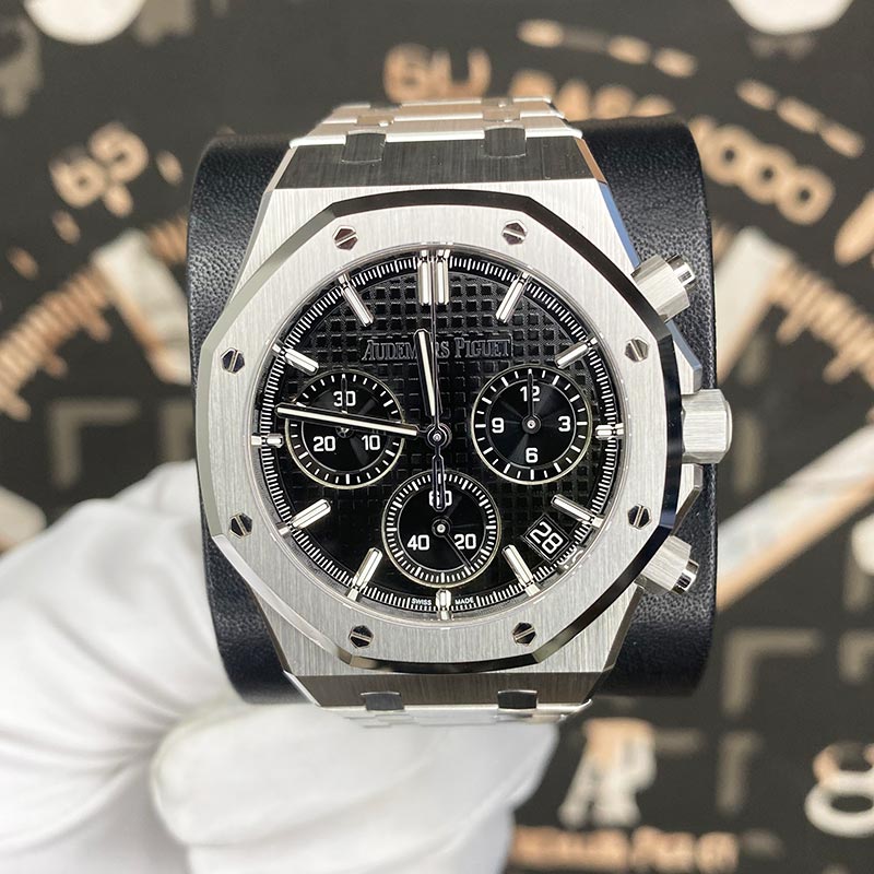 Audemars Piguet 50th Anniversary Royal Oak 41mm 26240ST.OO.1320ST.02 Black Dial Pre-Owned