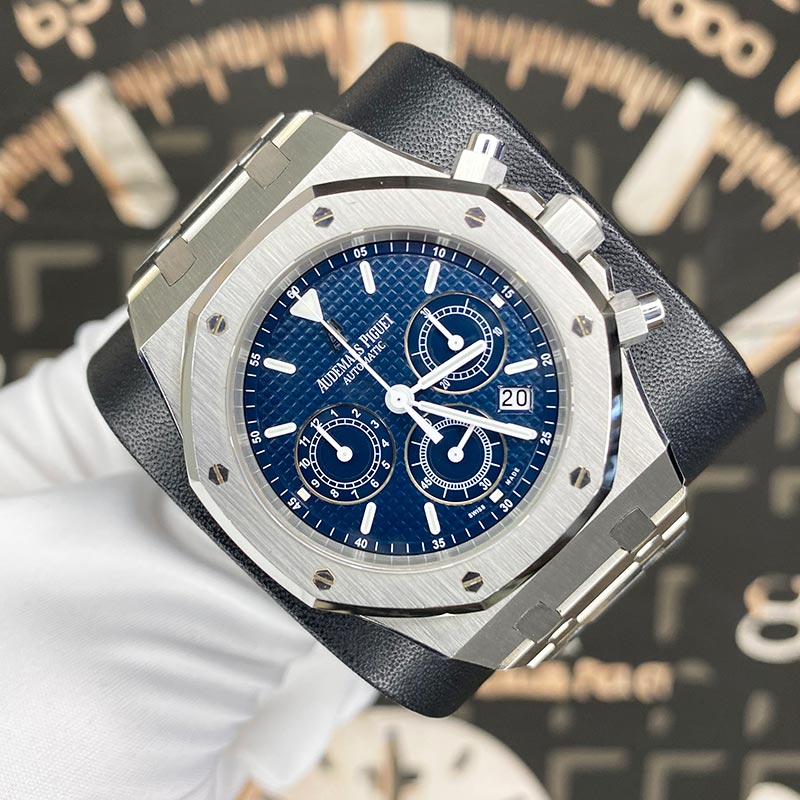 Audemars Piguet Royal Oak Chronograph 39mm 25860ST Blue Dial Pre-Owned