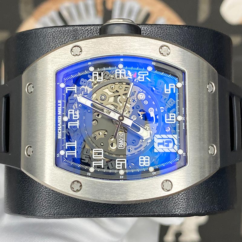 Richard Mille RM010 Titanium Openworked Dial Pre-Owned