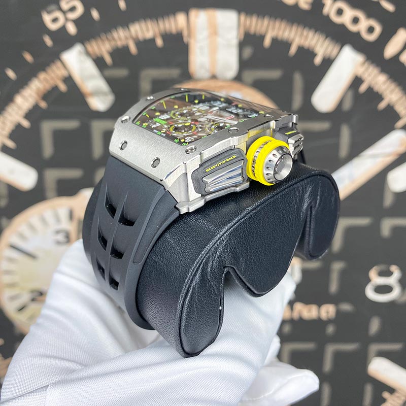 Richard Mille Chronograph RM11-03 Titanium 50mm Openworked Dial Pre-Owned