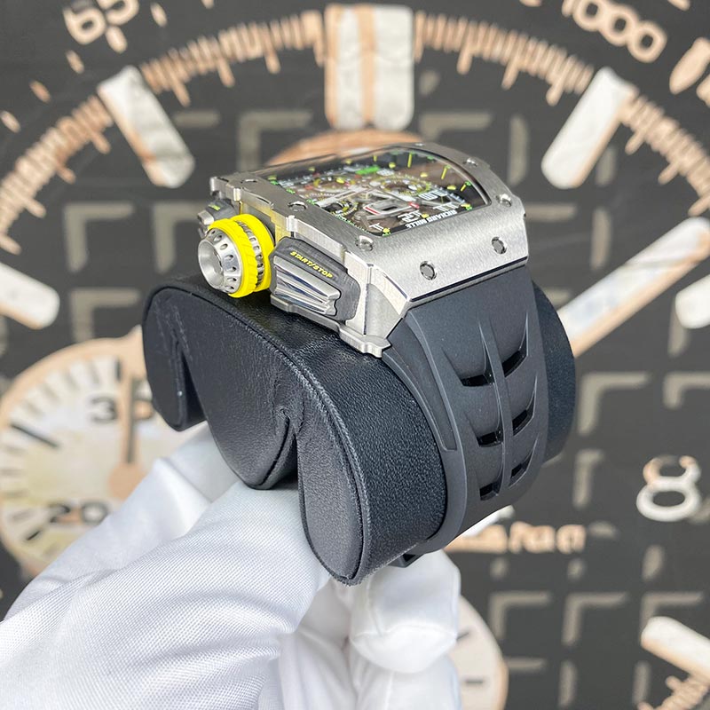 Richard Mille Chronograph RM11-03 Titanium 50mm Openworked Dial Pre-Owned