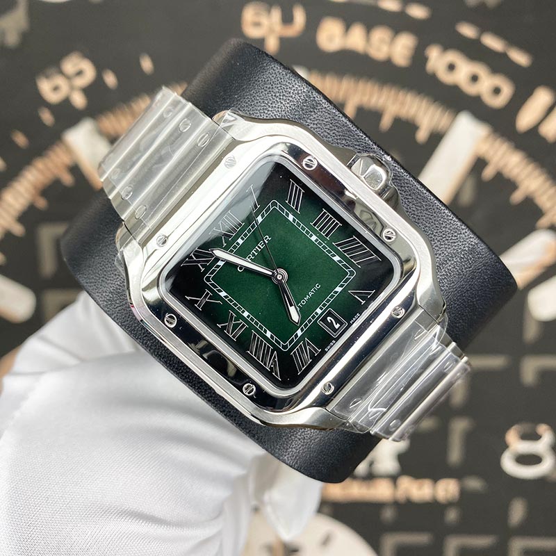 Cartier Santos Large 40mm WSSA0062 Green Dial 2025