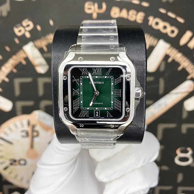 Cartier Santos Large 40mm WSSA0062 Green Dial 2025