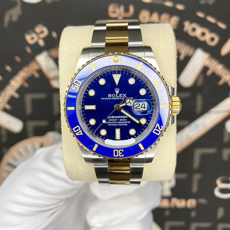 Rolex Submariner Date 41mm 126613LB Blue Dial Pre-Owned