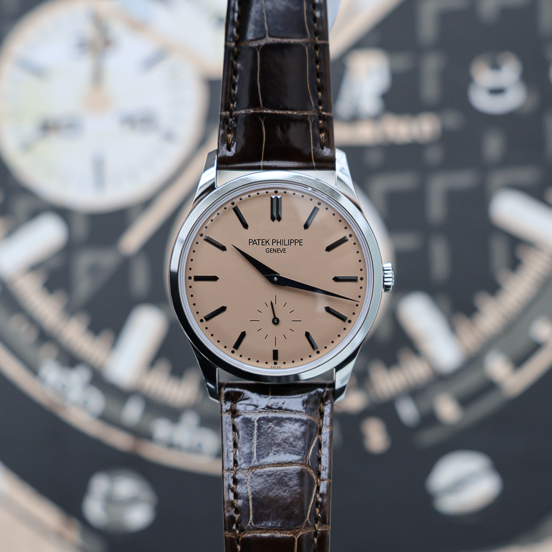 Patek Philippe 2025 Calatrava 6196P 38mm Salmon Dial