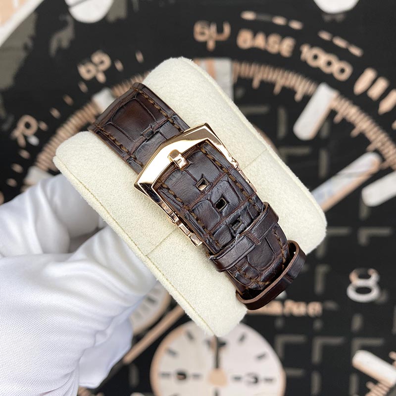 Patek Philippe Calatrava Pilot Travel Time Complication 42mm 5524R-001 Brown Dial Pre-Owned