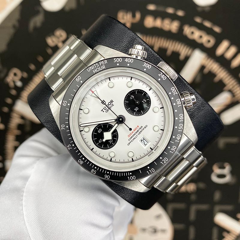 Tudor 12/2022 Black Bay Chrono Panda Dial 79360N