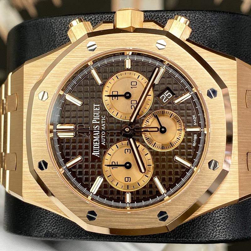 Audemars Piguet Royal Oak Chronograph 41mm 26331OR Brown Dial Pre-Owned
