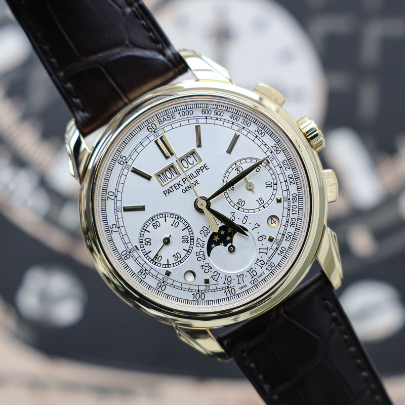 Patek Philippe Grand Complications Perpetual Calendar Chronograph 41mm 5270J Silver Dial