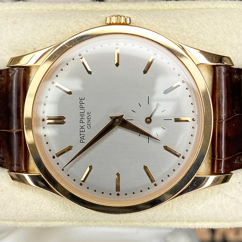 Patek Philippe Calatrava 37mm 5196R Silver Dial Pre-Owned