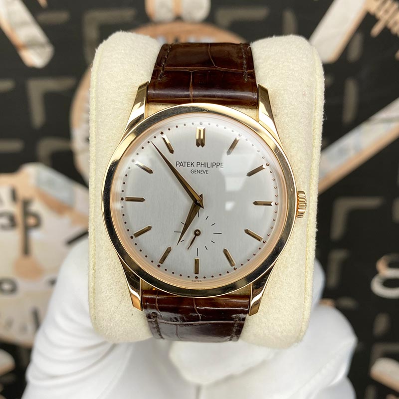 Patek Philippe Calatrava 37mm 5196R Silver Dial Pre-Owned